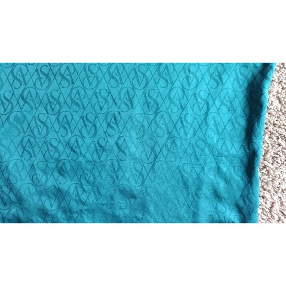 Victoria’s Secret Satin Racerback Camisole Tank Top Size Small Green VS Logo - Picture 5 of 6